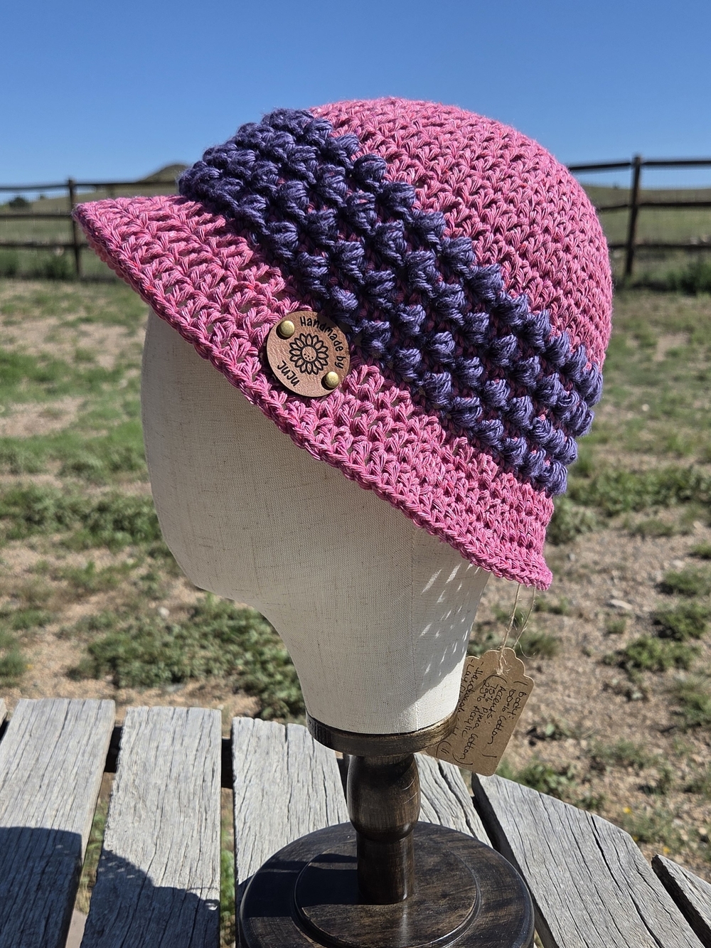 Artisan Handmade Crochet Bohemian Casual Cotton Bucket Hat